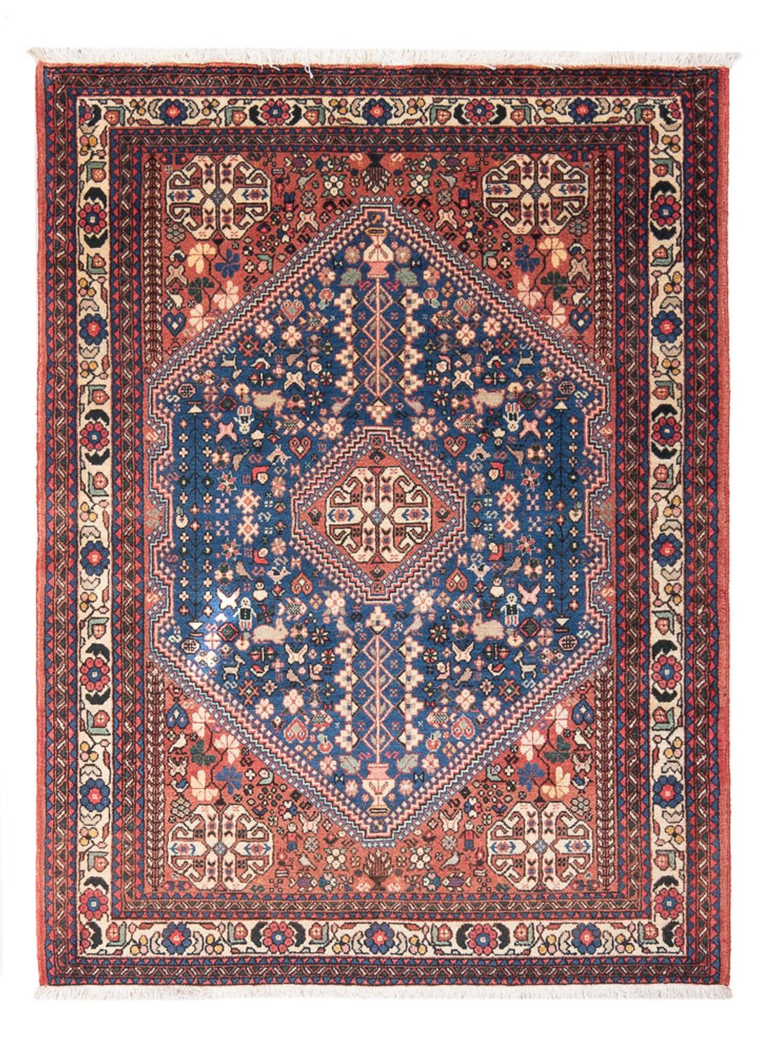 Perserteppich - Nomadic - 147 x 103 cm - blau