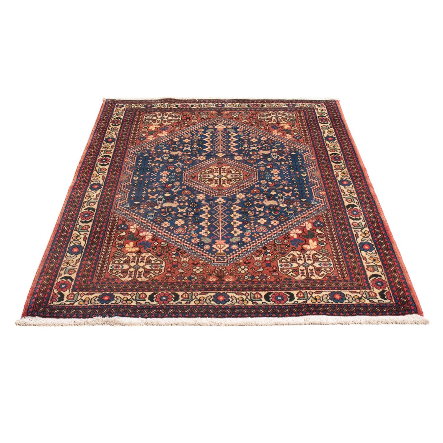 Perserteppich - Nomadic - 147 x 103 cm - blau