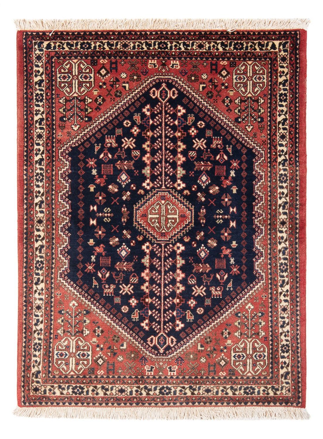 Perserteppich - Nomadic - 152 x 104 cm - dunkelblau