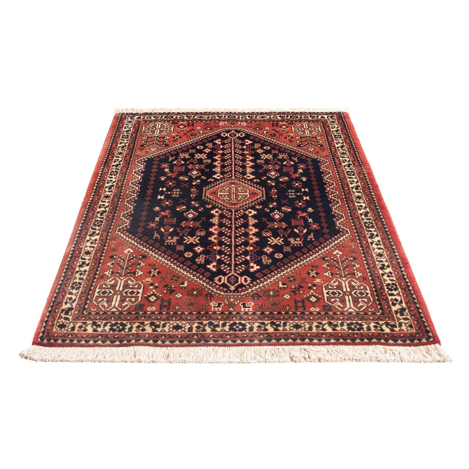 Perserteppich - Nomadic - 152 x 104 cm - dunkelblau