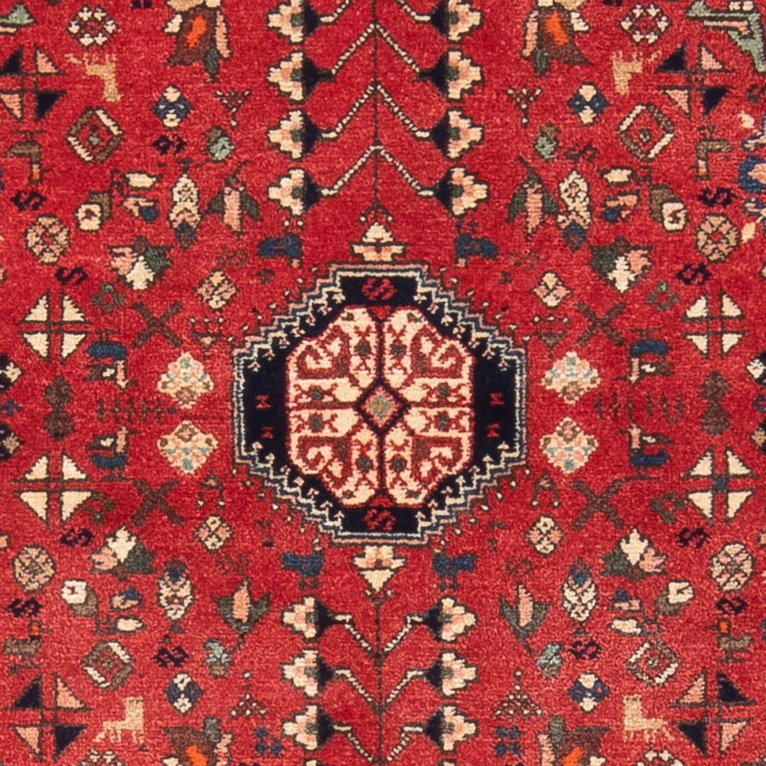 Perserteppich - Nomadic - 147 x 100 cm - rot