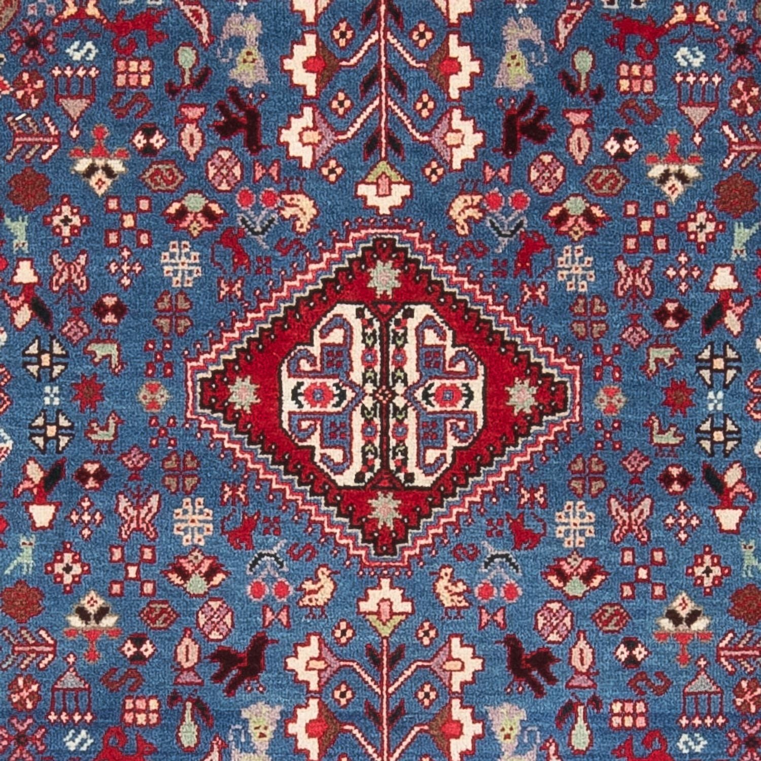 Perserteppich - Nomadic - 156 x 100 cm - blau