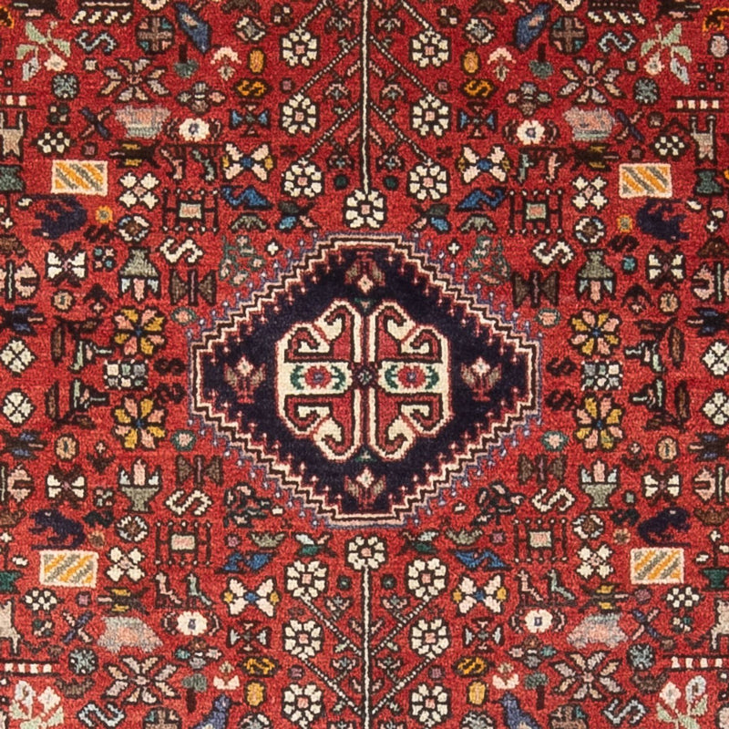 Perserteppich - Nomadic - 147 x 106 cm - rot
