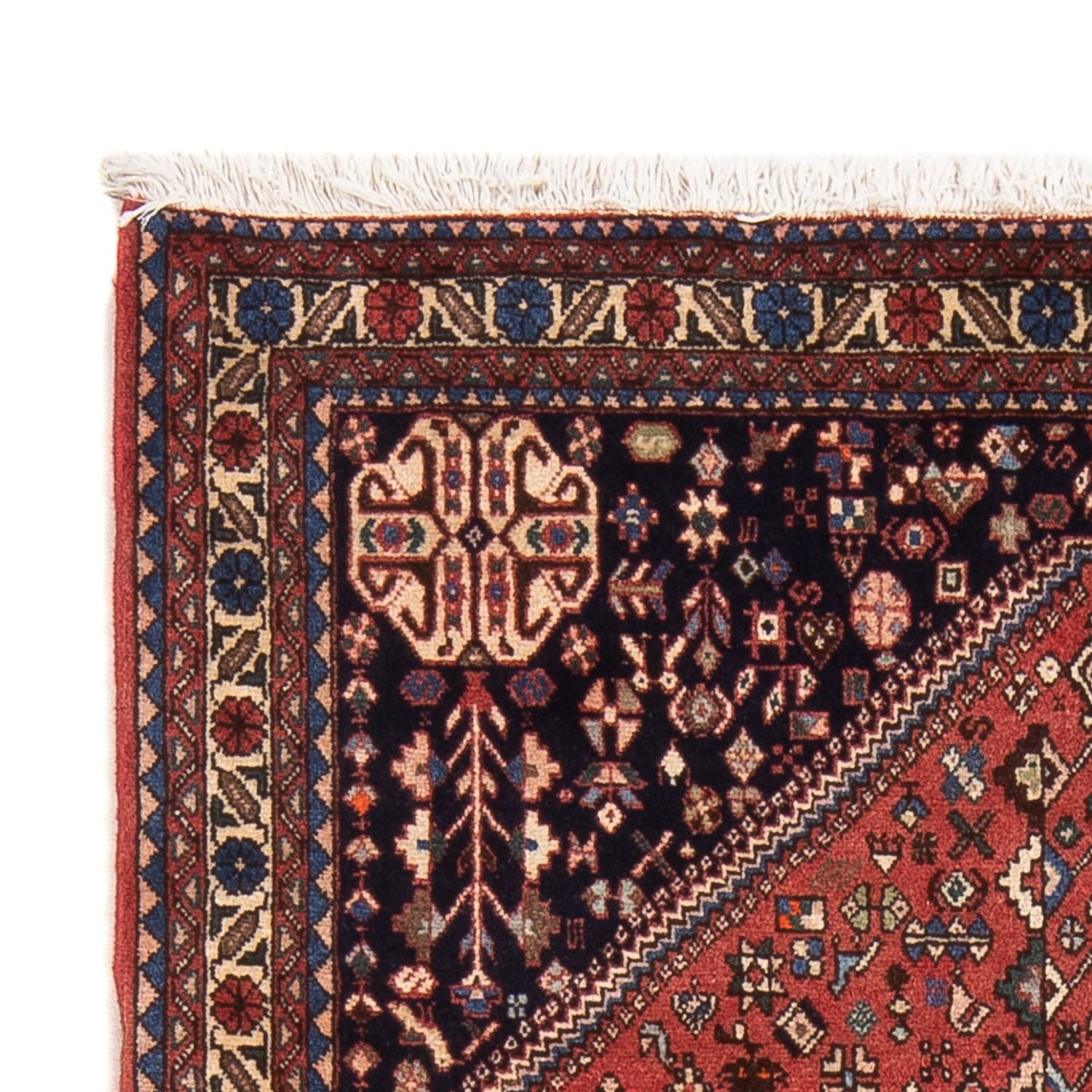 Perserteppich - Nomadic - 150 x 105 cm - rot