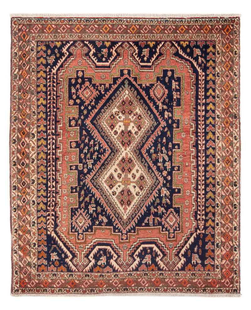 Perserteppich - Nomadic - 167 x 133 cm - rot