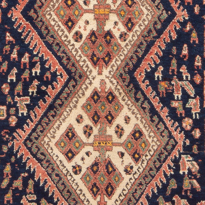 Perserteppich - Nomadic - 167 x 133 cm - rot