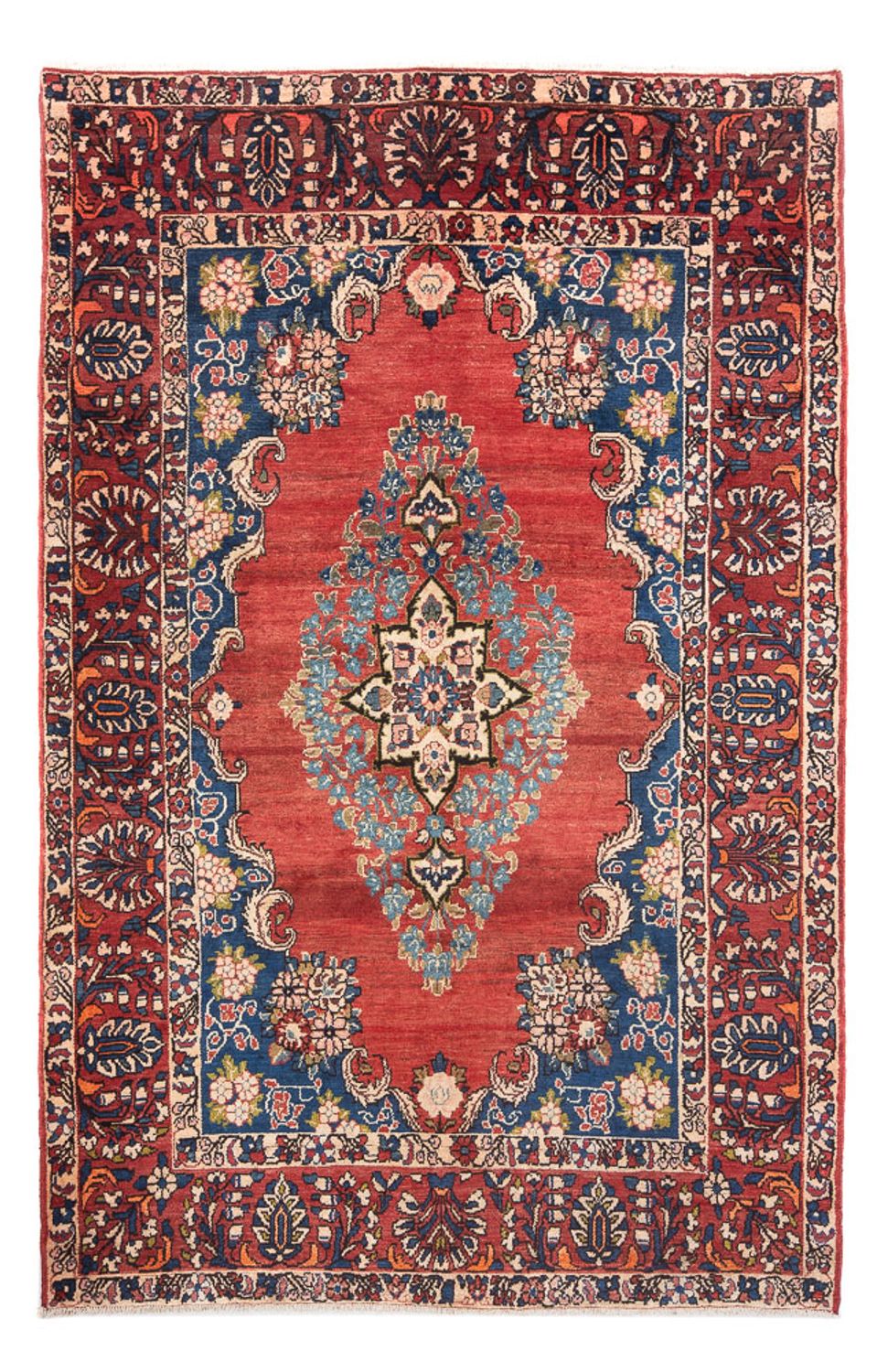 Perserteppich - Nomadic - 250 x 160 cm - rot
