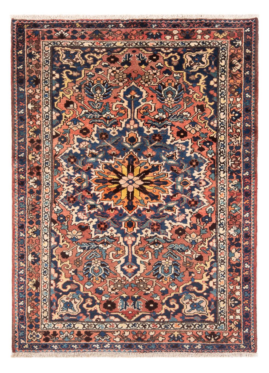 Perserteppich - Nomadic - 202 x 141 cm - rot