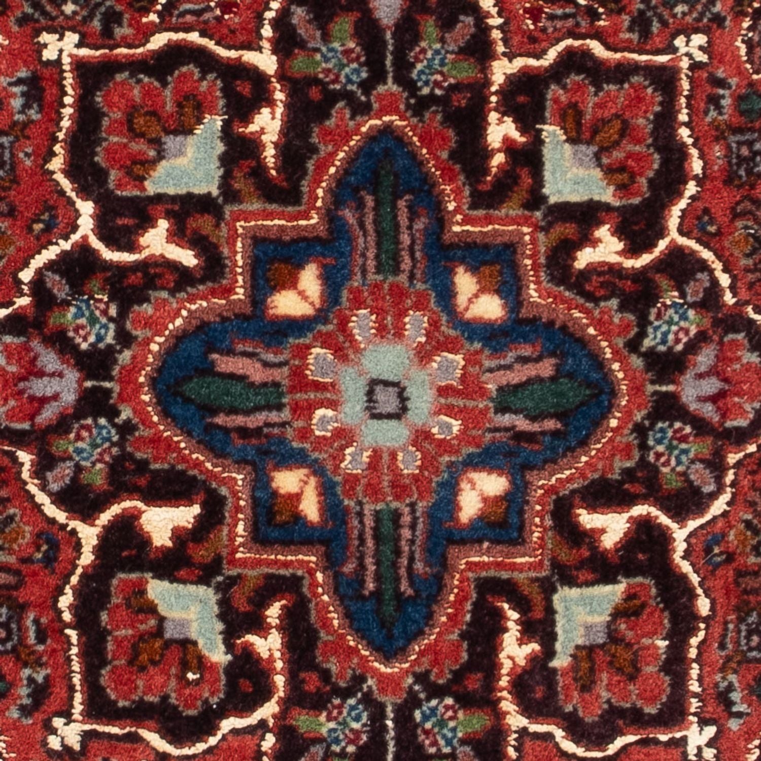 Perserteppich - Bidjar - Royal - 60 x 50 cm - rot