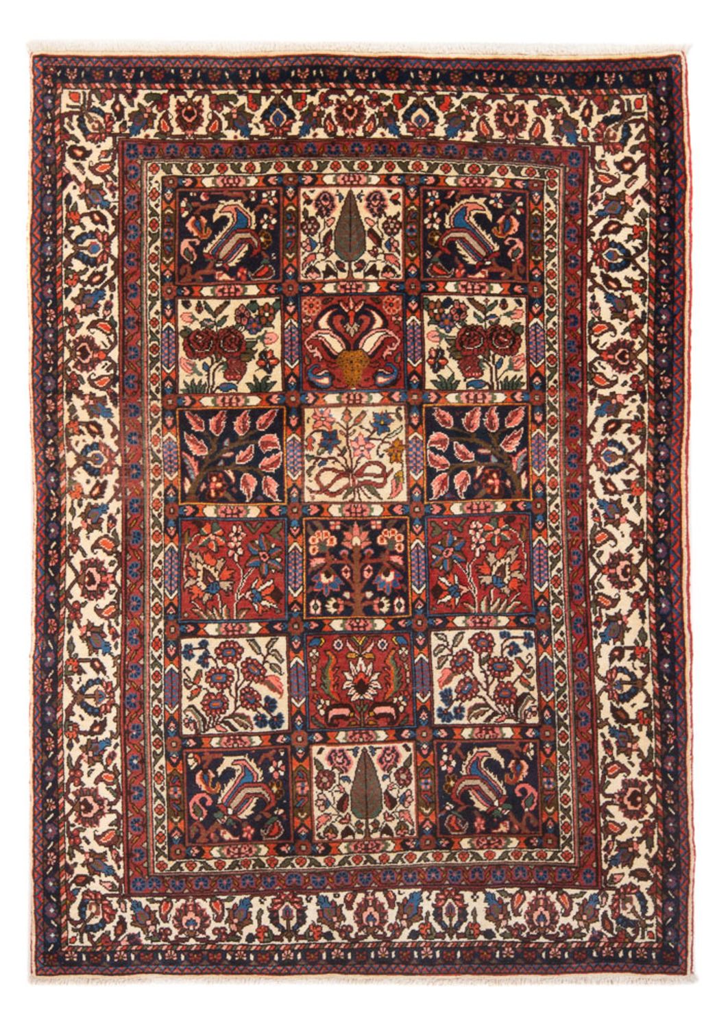 Perserteppich - Nomadic - 200 x 138 cm - mehrfarbig