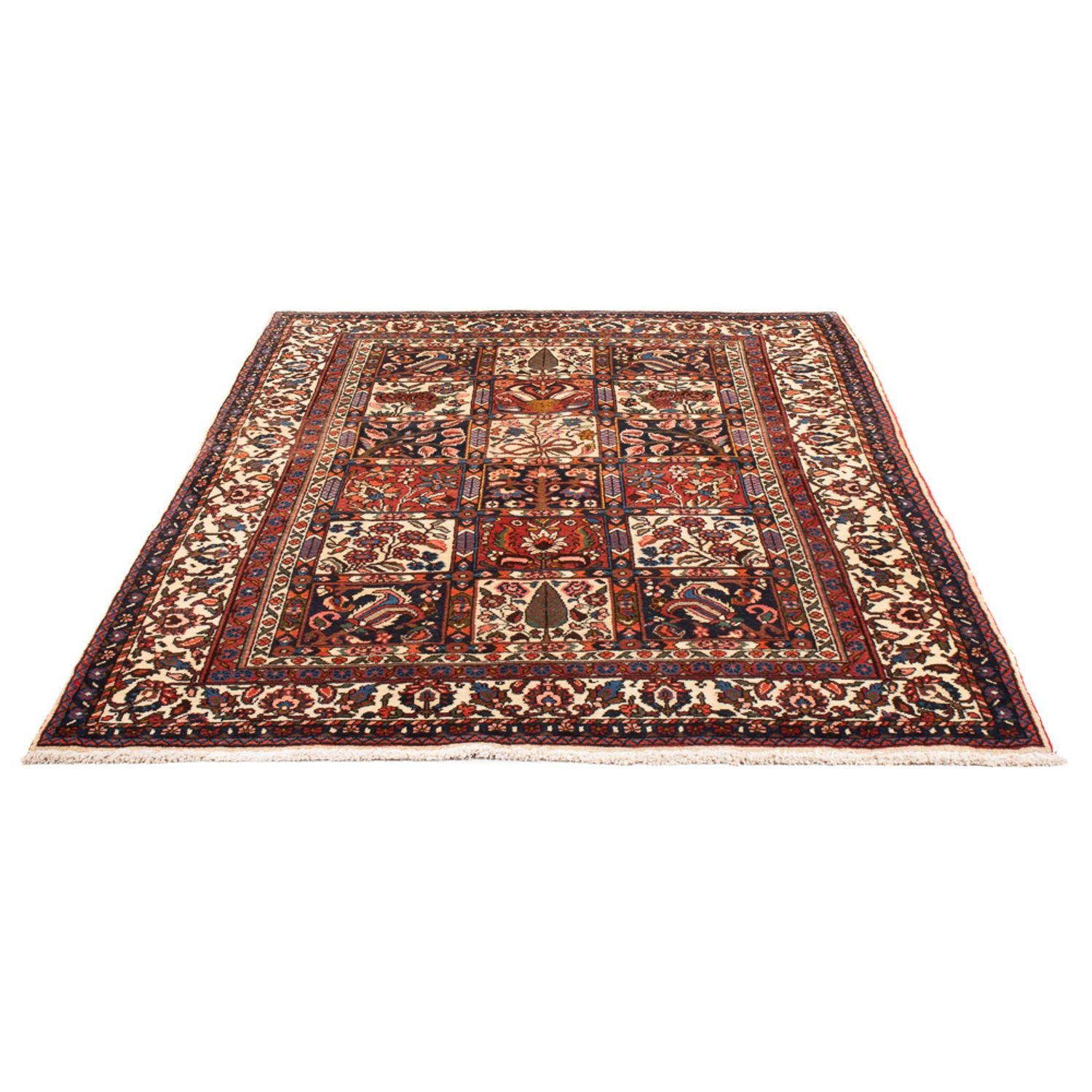 Perserteppich - Nomadic - 200 x 138 cm - mehrfarbig