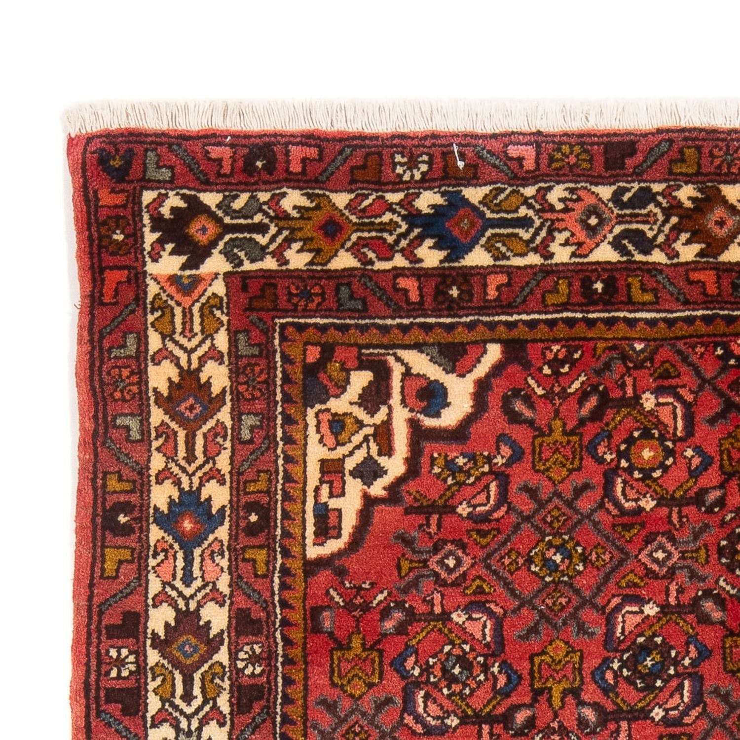 Perserteppich - Nomadic - 226 x 132 cm - rot
