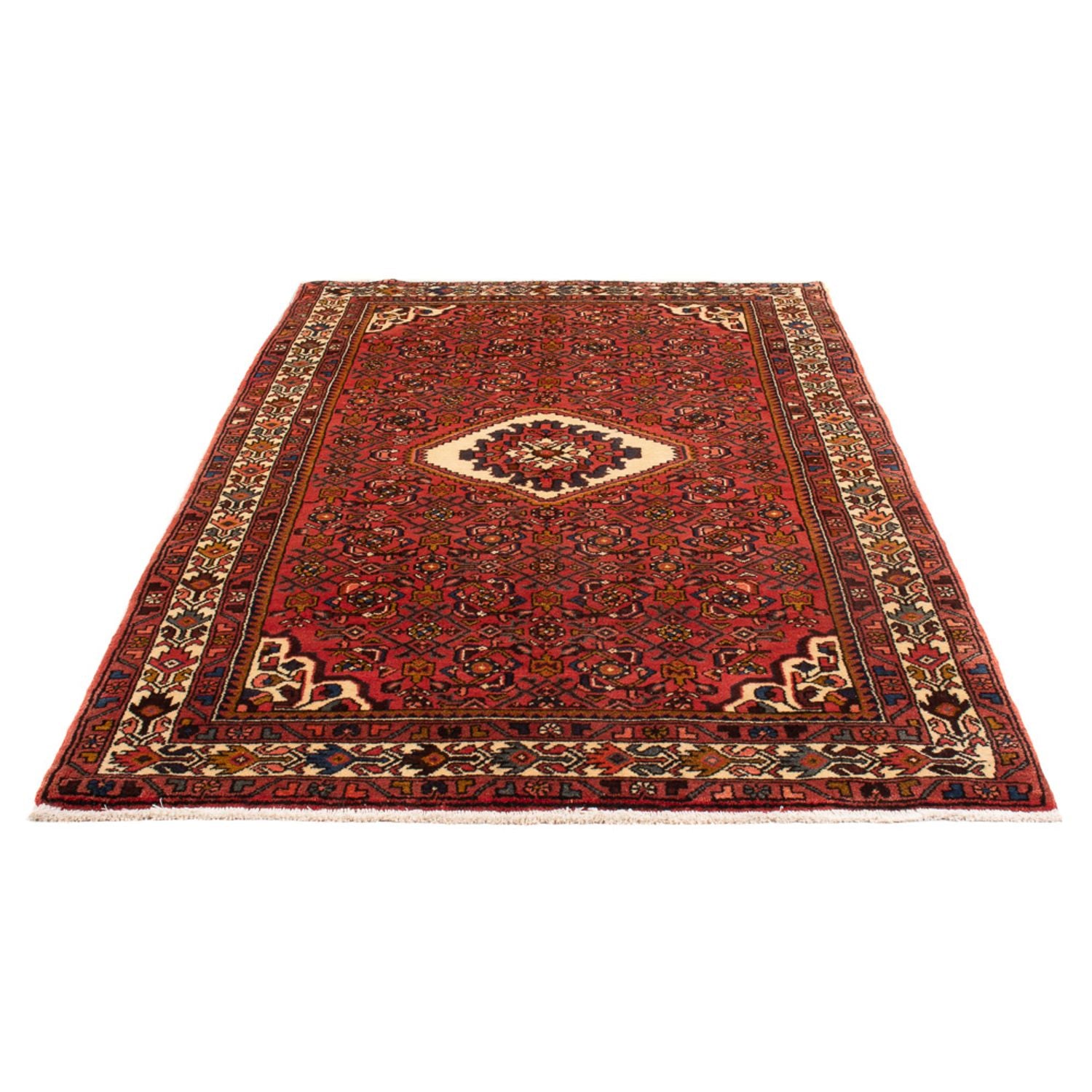 Perserteppich - Nomadic - 226 x 132 cm - rot