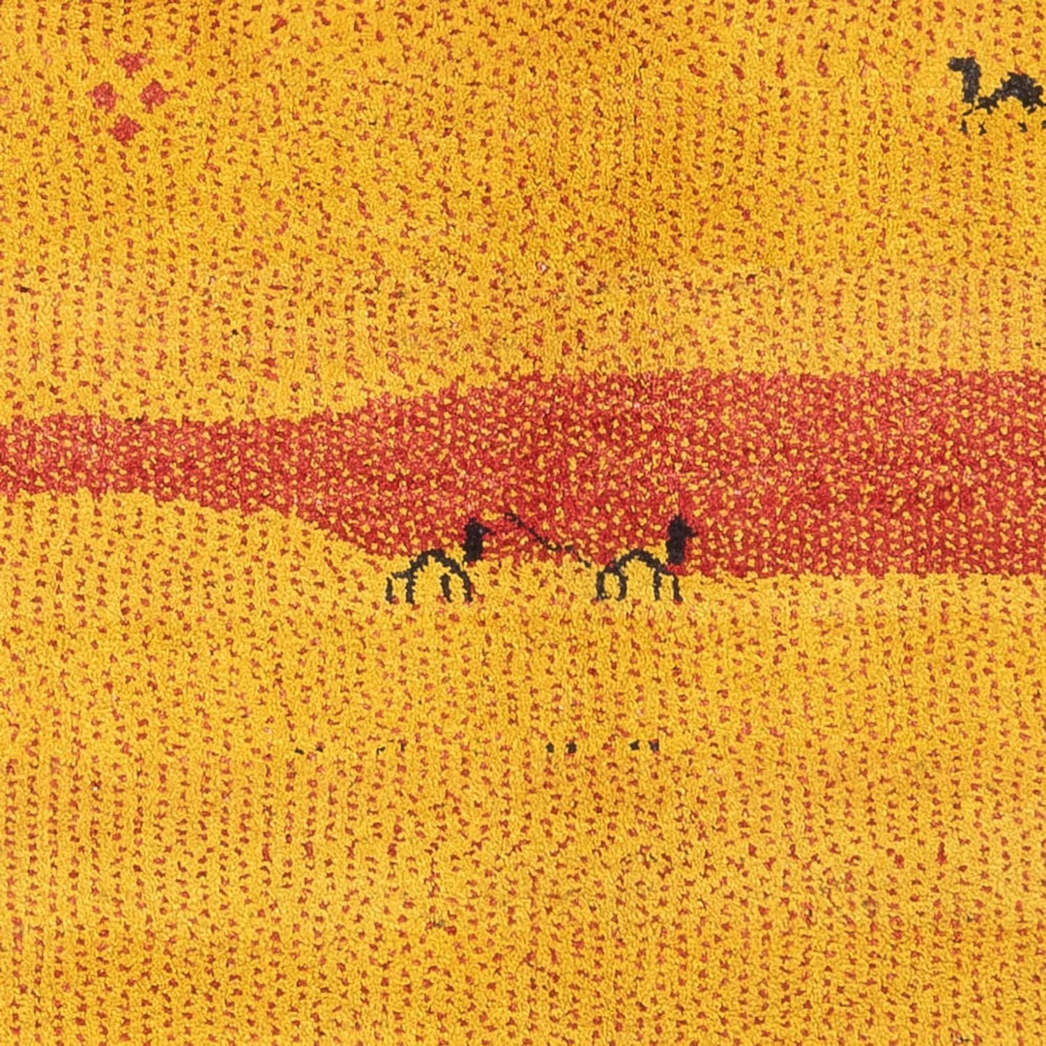 Gabbeh Teppich - Perser - 170 x 124 cm - mehrfarbig