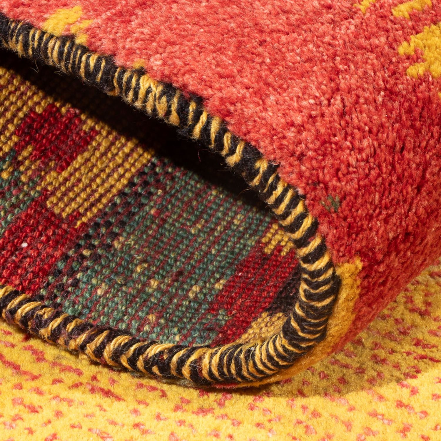 Gabbeh Teppich - Perser - 152 x 120 cm - mehrfarbig