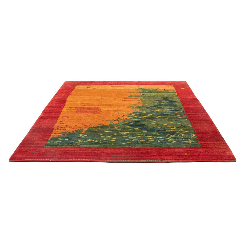Gabbeh Teppich - Perser - 232 x 200 cm - mehrfarbig