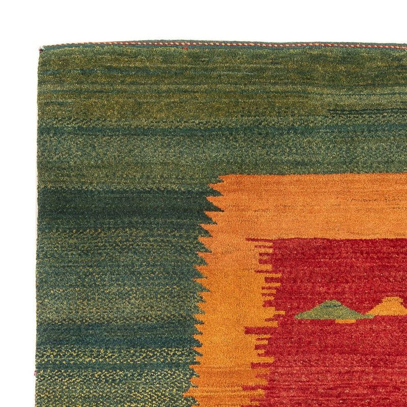 Gabbeh Teppich - Perser - 234 x 200 cm - mehrfarbig