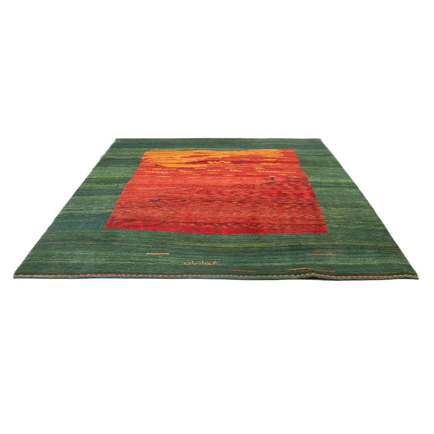Gabbeh Teppich - Perser - 260 x 215 cm - mehrfarbig