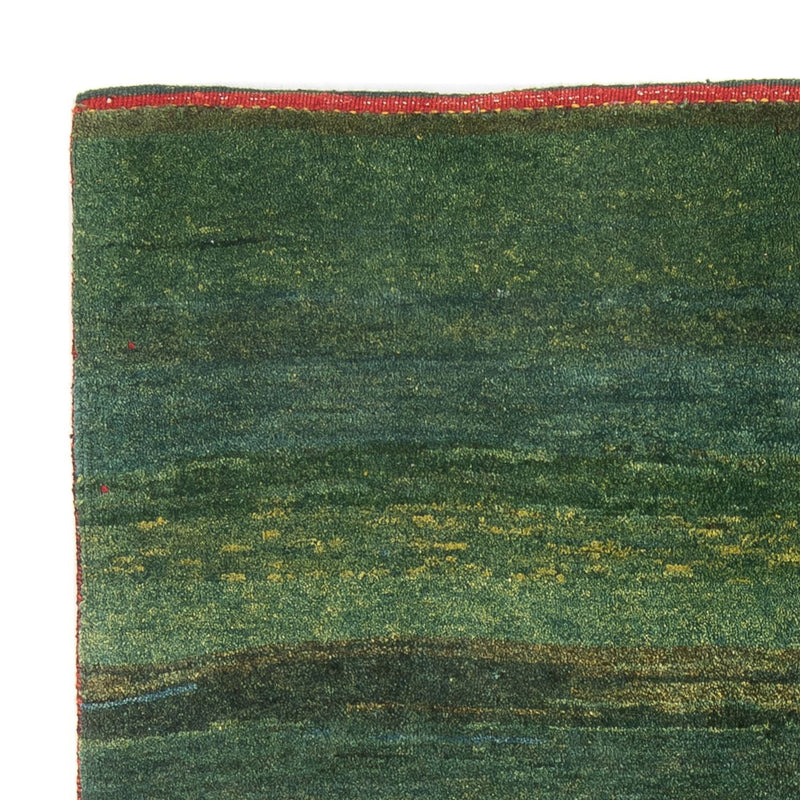 Gabbeh Teppich - Perser - 183 x 146 cm - minzgrün