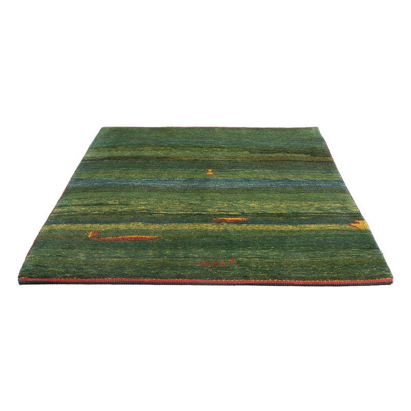 Gabbeh Teppich - Perser - 183 x 146 cm - minzgrün
