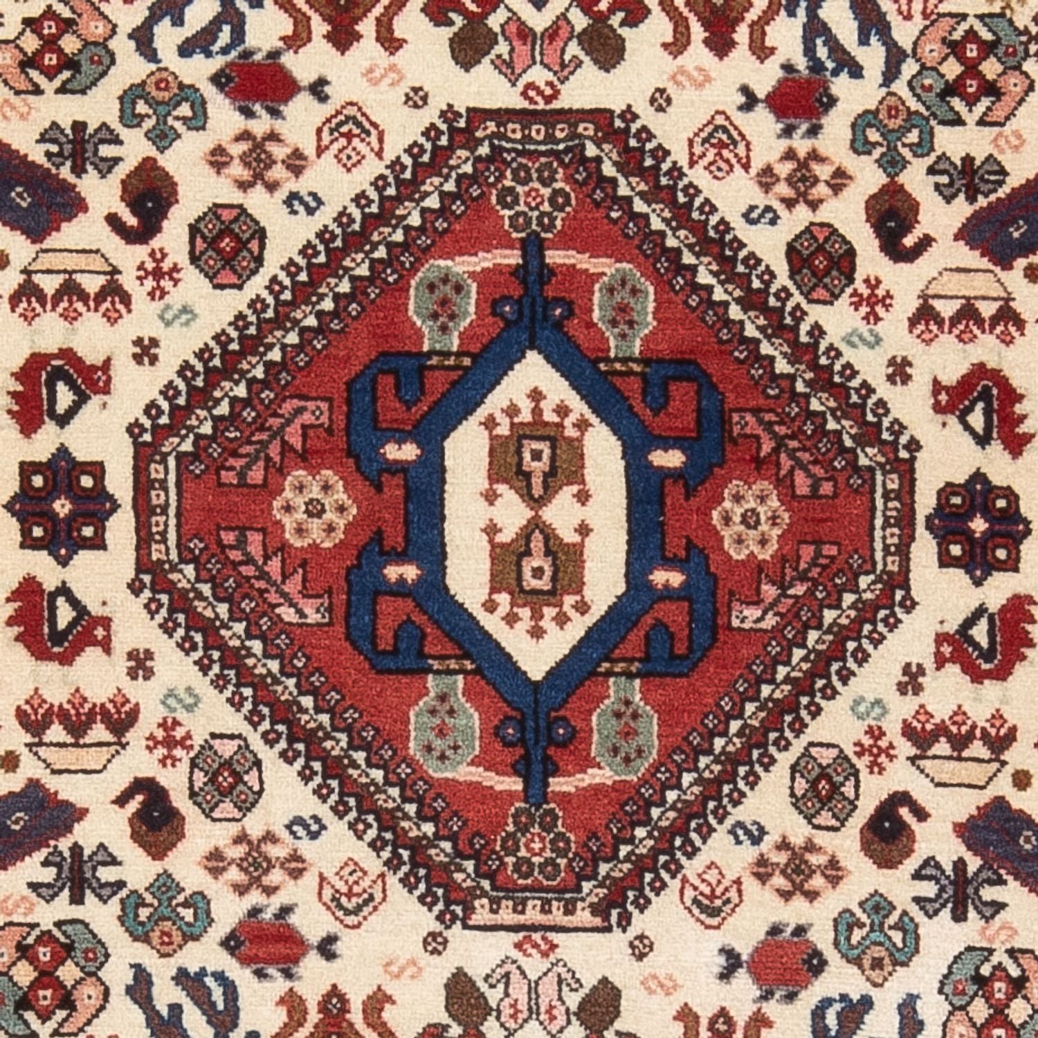 Perserteppich - Nomadic - 154 x 105 cm - creme