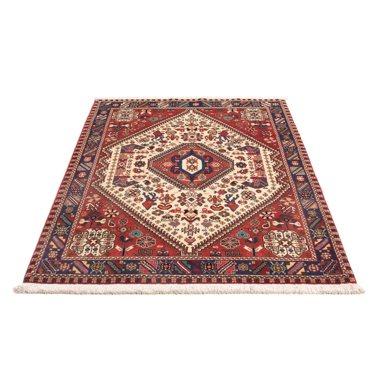 Perserteppich - Nomadic - 154 x 105 cm - creme
