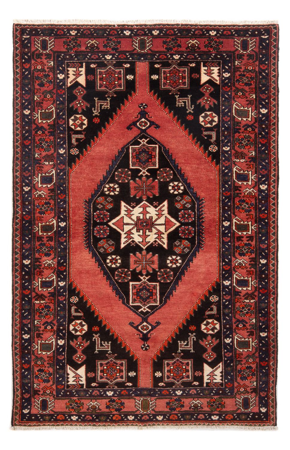 Perserteppich - Nomadic - 215 x 140 cm - orange