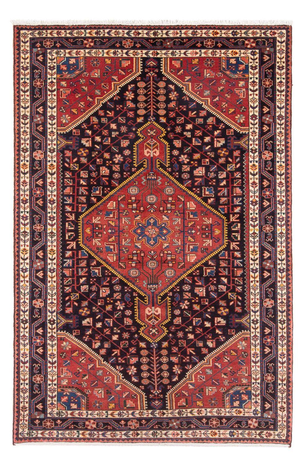 Perserteppich - Nomadic - 225 x 140 cm - rot