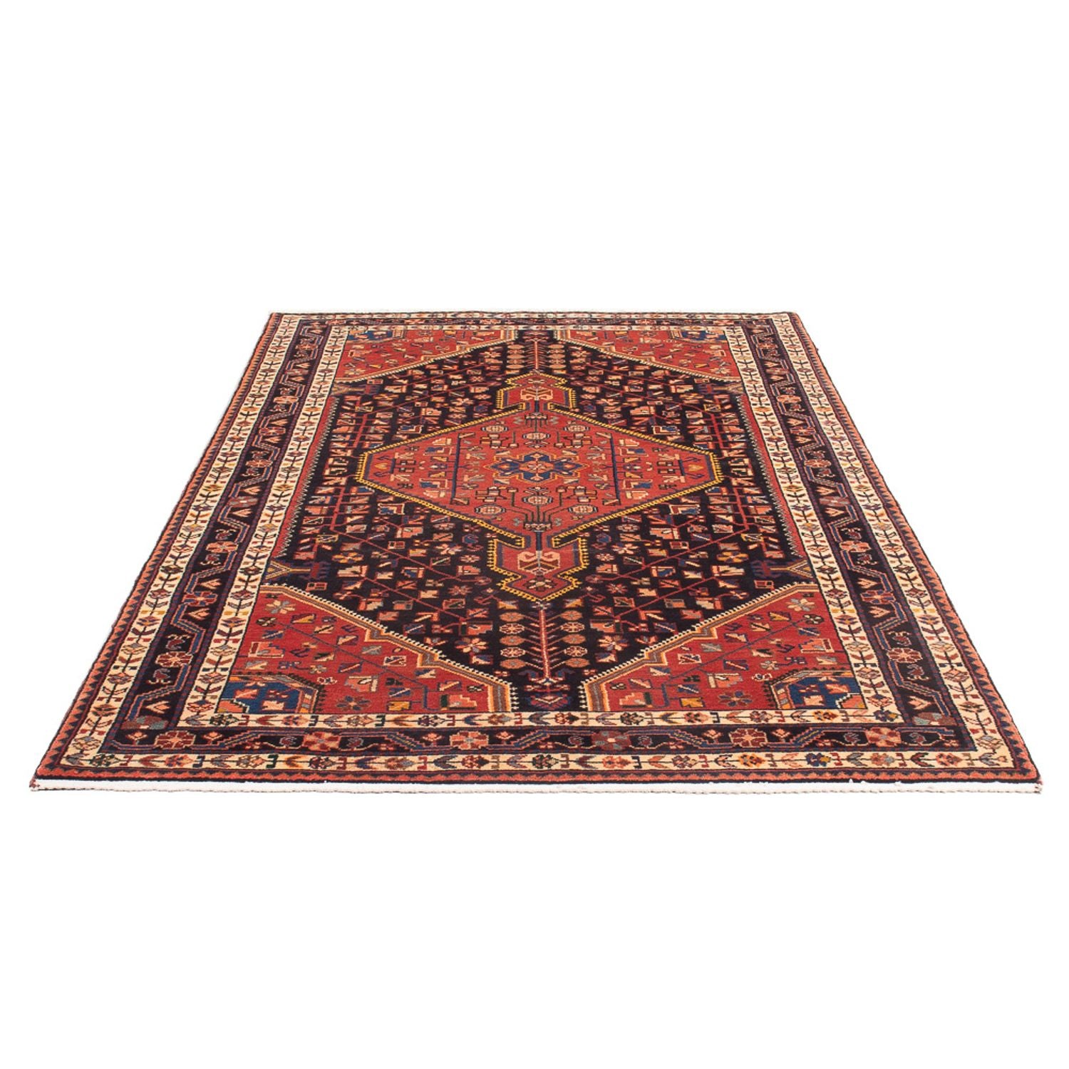 Perserteppich - Nomadic - 225 x 140 cm - rot