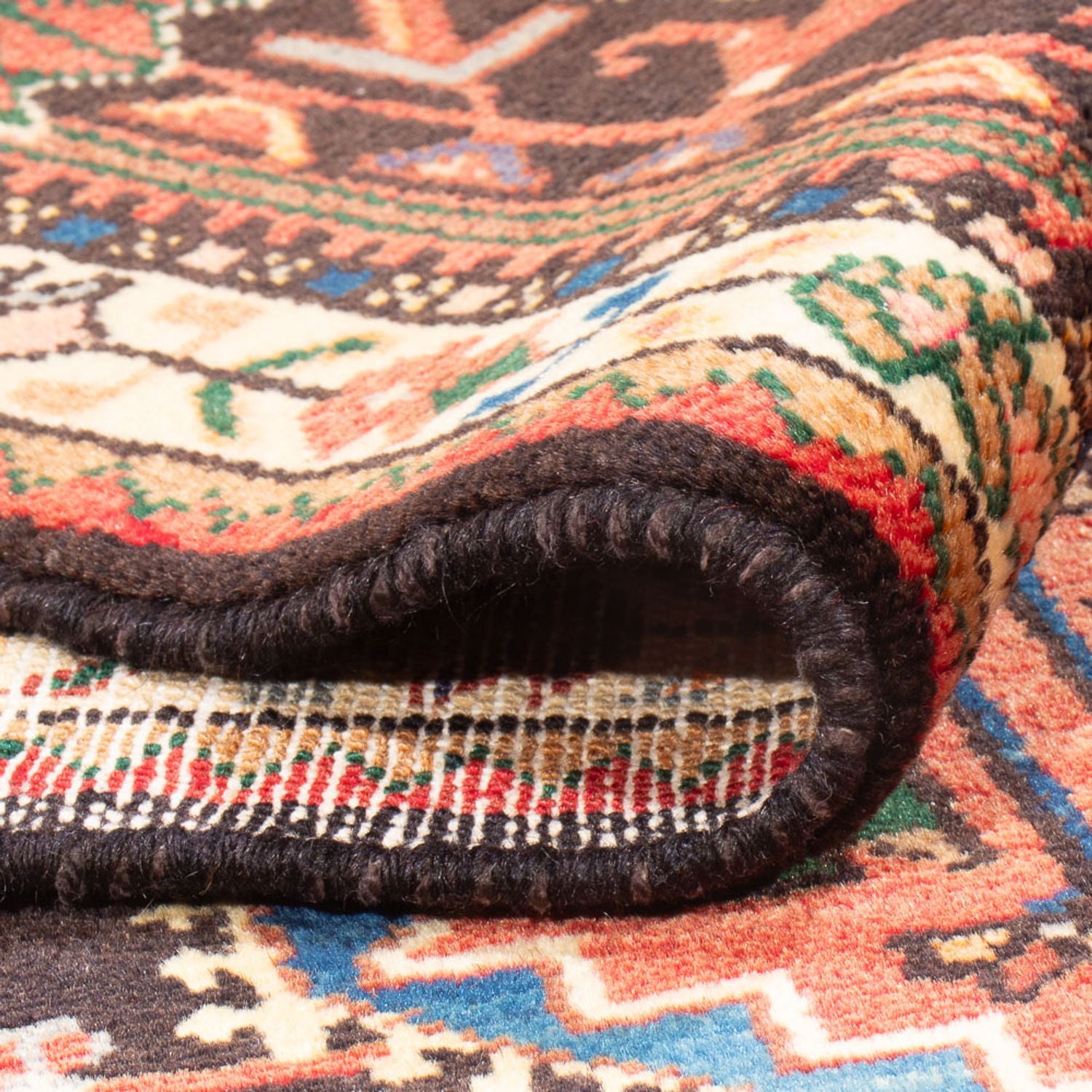 Perserteppich - Nomadic - 215 x 144 cm - hellrot