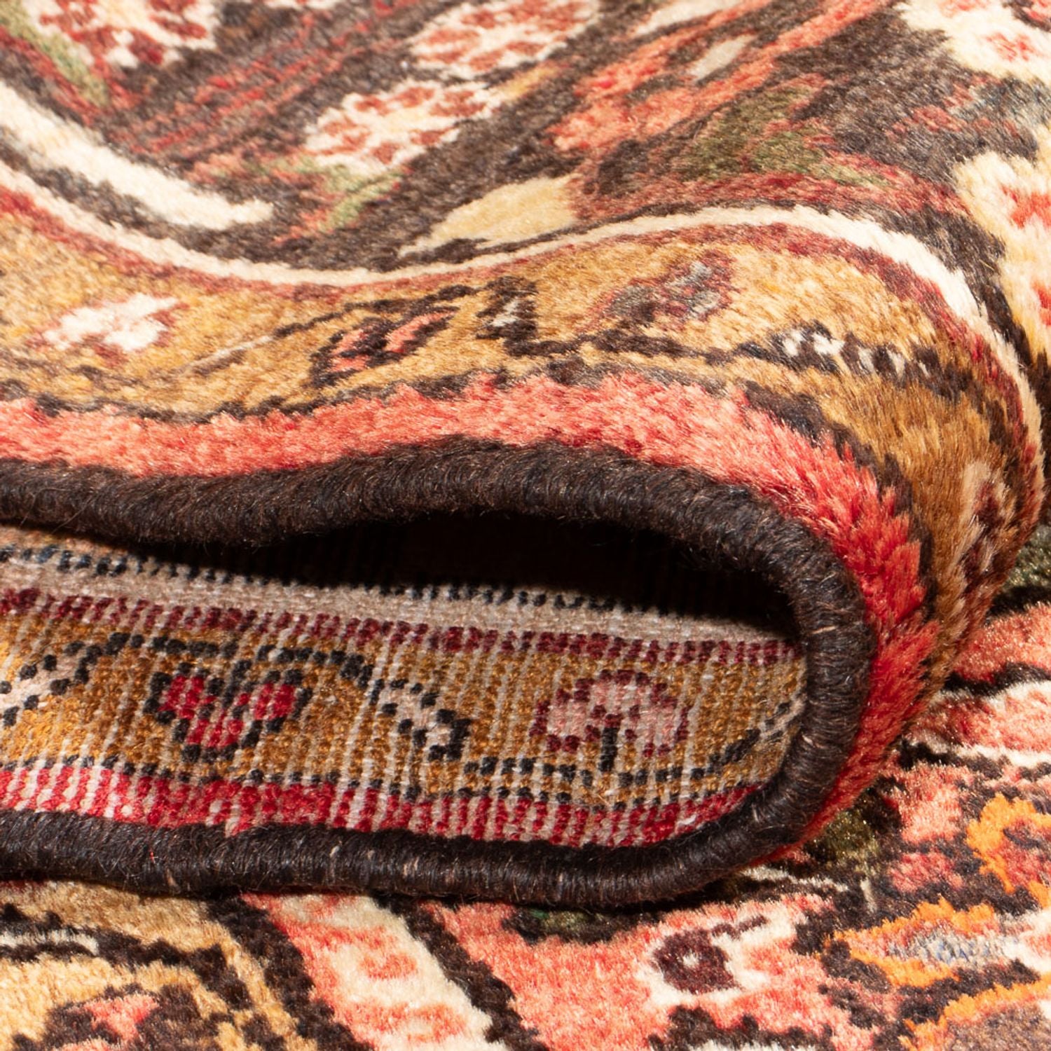 Perserteppich - Nomadic - Royal - 219 x 155 cm - rot