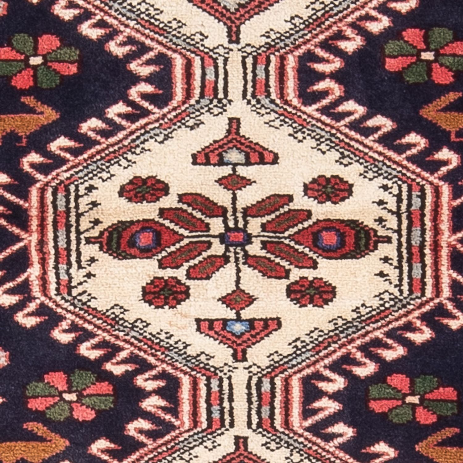 Perserteppich - Nomadic - 120 x 80 cm - dunkelblau