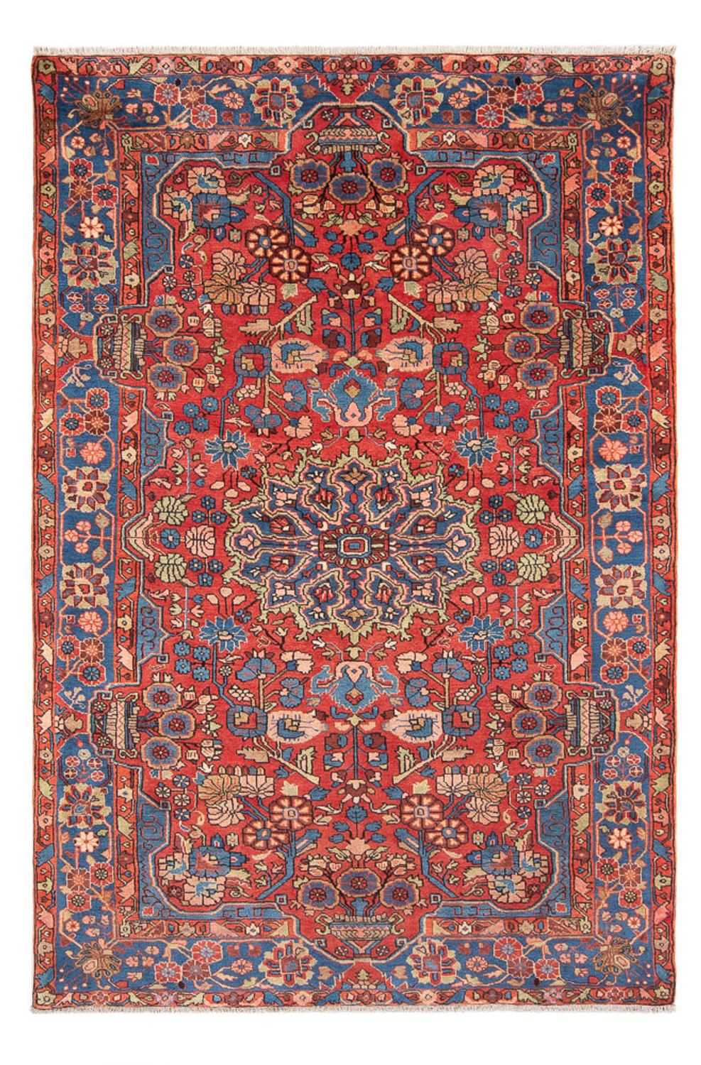 Perserteppich - Nomadic - 242 x 155 cm - hellrot