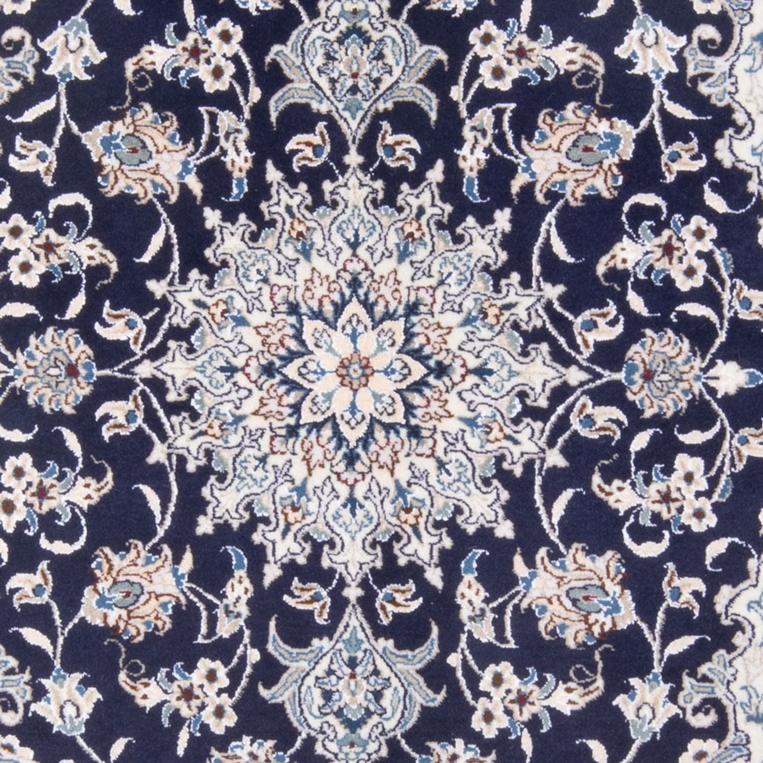 Perserteppich - Nain - Royal - 197 x 147 cm - dunkelblau