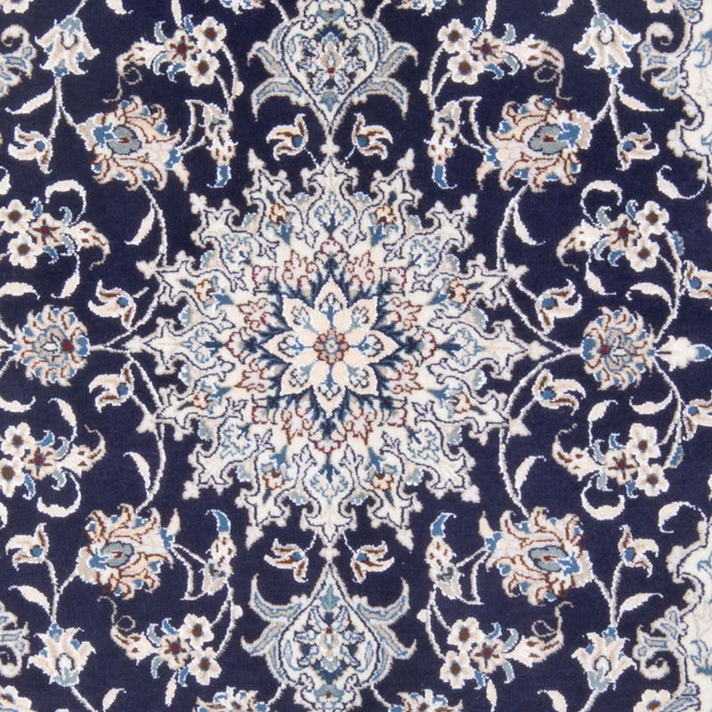 Perserteppich - Nain - Royal - 197 x 147 cm - dunkelblau