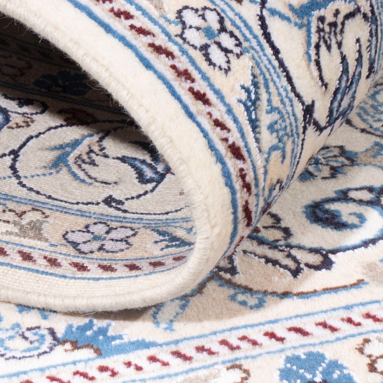 Perserteppich - Nain - Royal - 201 x 148 cm - creme