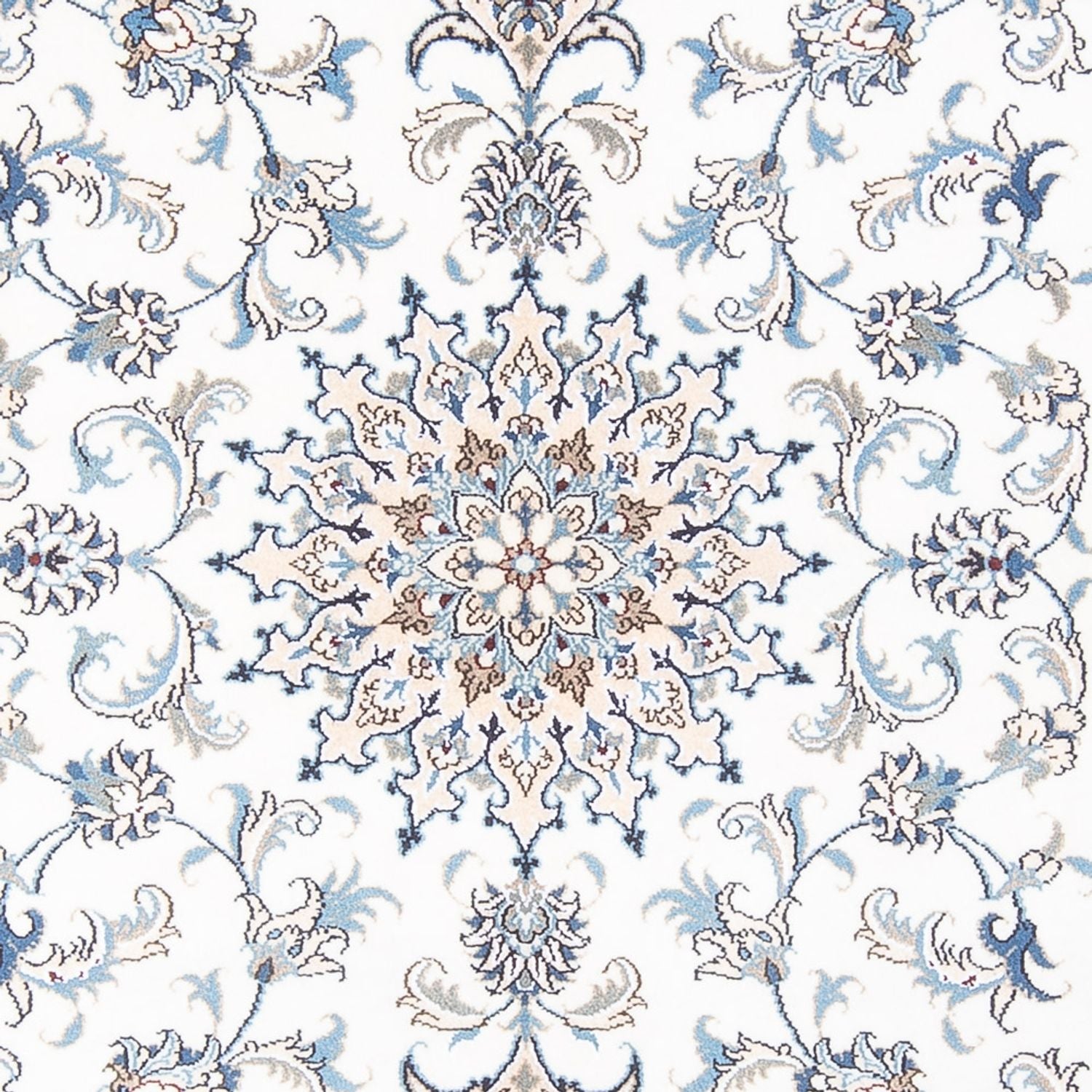 Perserteppich - Nain - Royal - 195 x 145 cm - creme