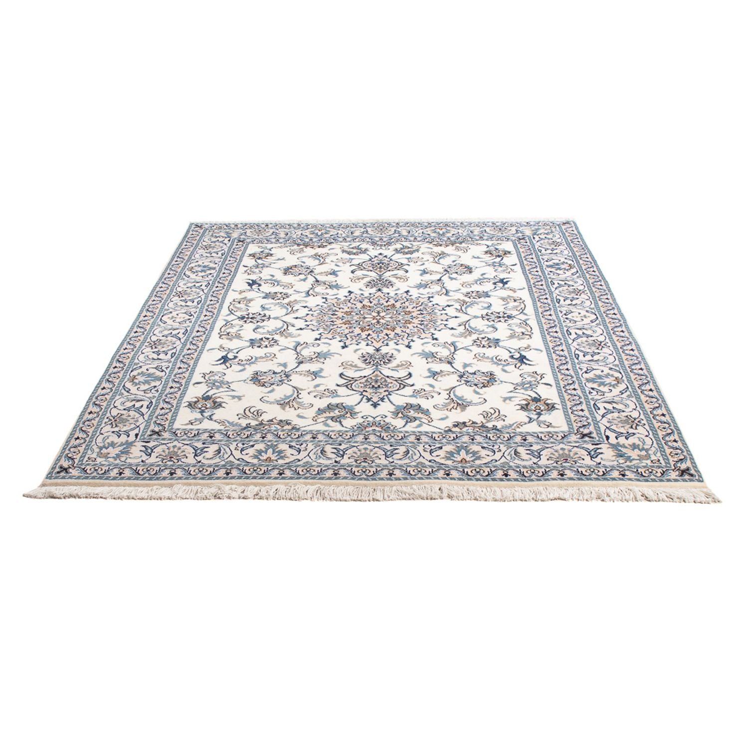 Perserteppich - Nain - Royal - 195 x 145 cm - creme