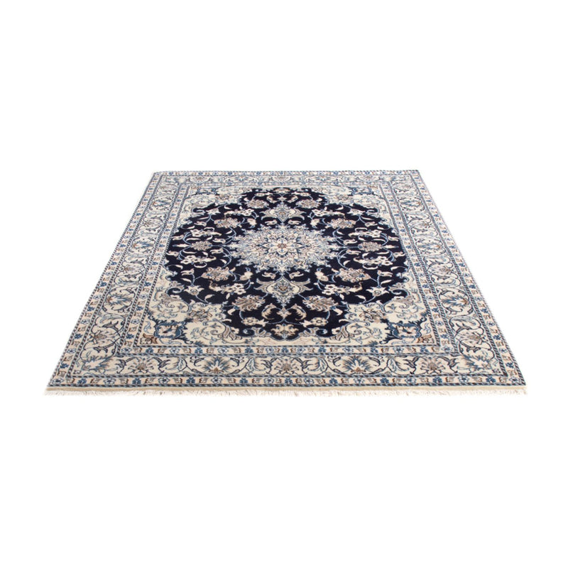Perserteppich - Nain - Royal - 203 x 144 cm - blau