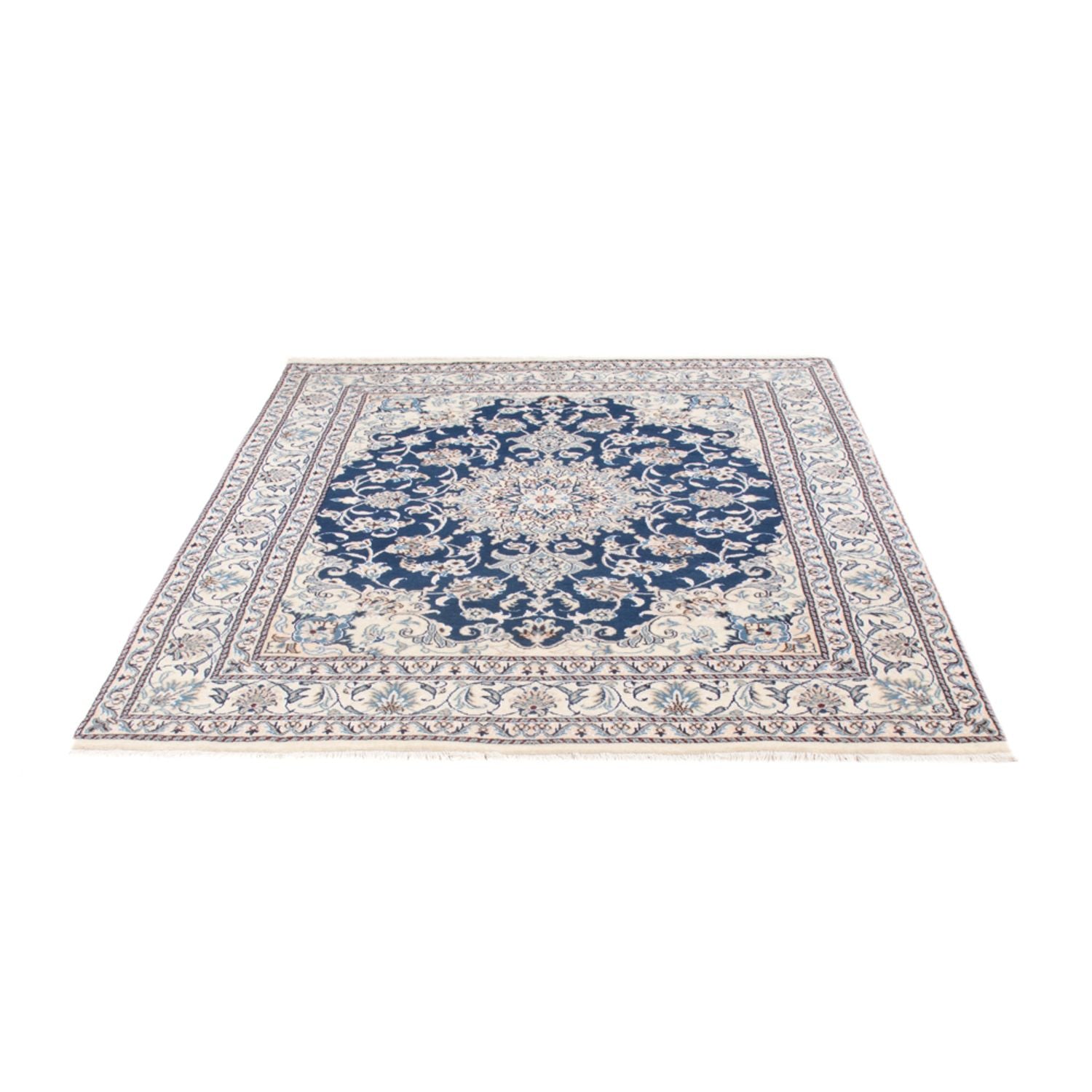 Perserteppich - Nain - Royal - 200 x 150 cm - blau