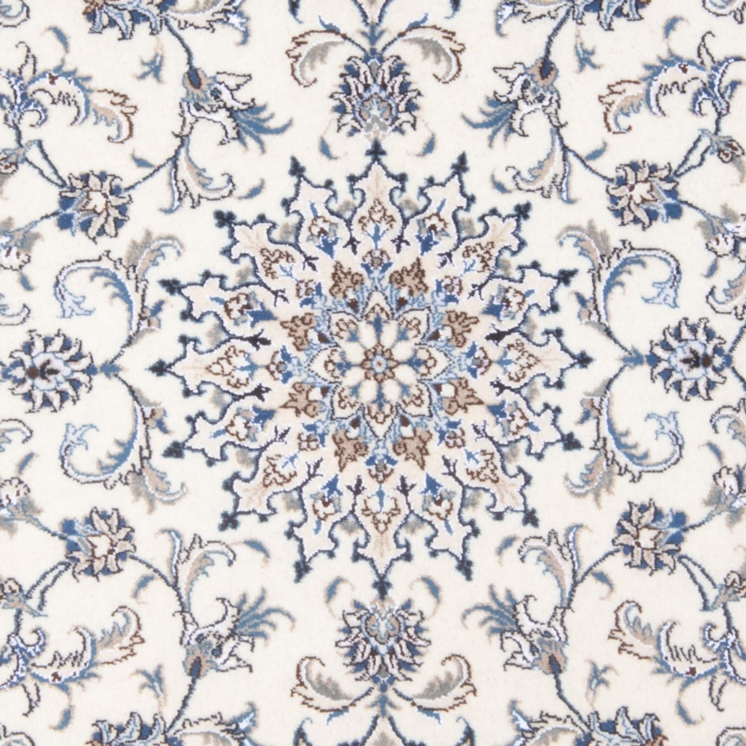 Perserteppich - Nain - Royal - 205 x 145 cm - creme