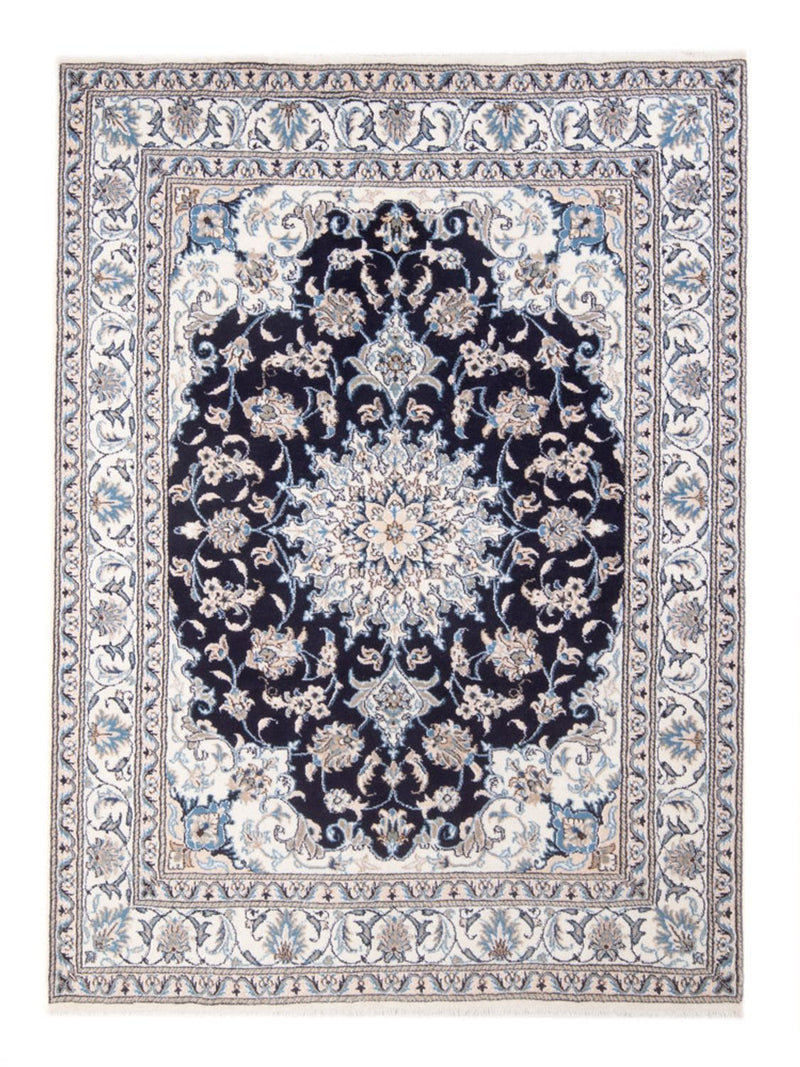 Perserteppich - Nain - Royal - 205 x 150 cm - dunkelblau