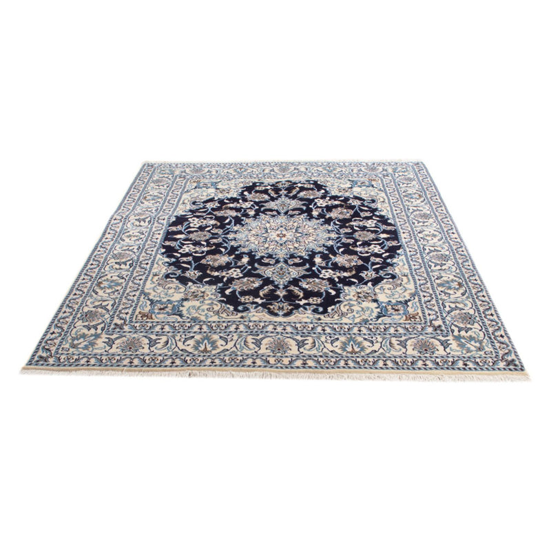 Perserteppich - Nain - Royal - 198 x 147 cm - dunkelblau