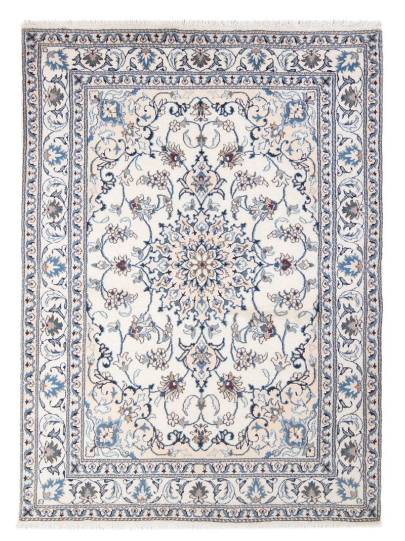 Perserteppich - Nain - Royal - 195 x 152 cm - creme