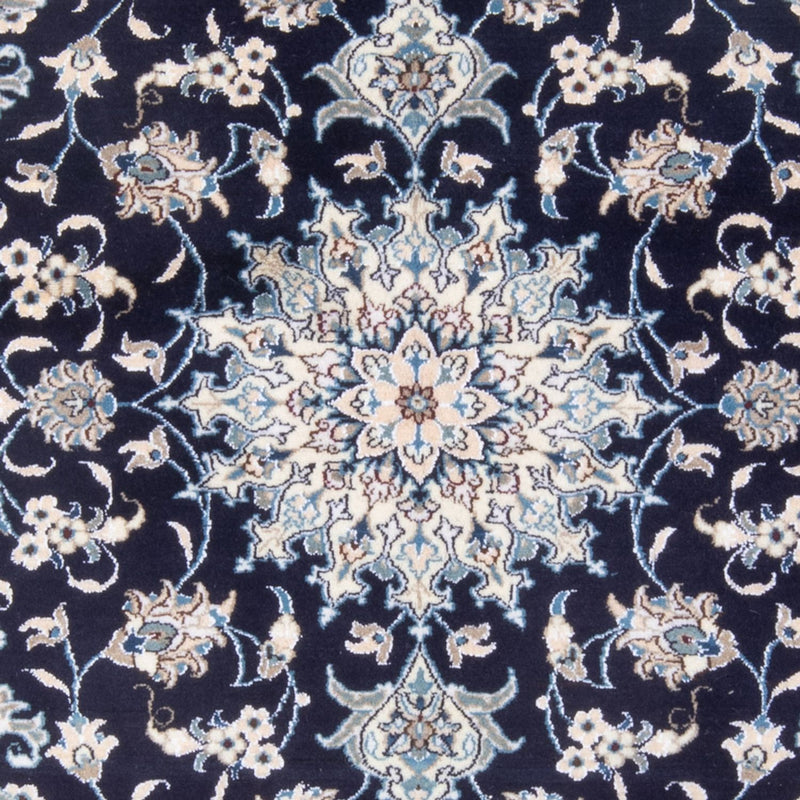 Perserteppich - Nain - Royal - 193 x 148 cm - dunkelblau
