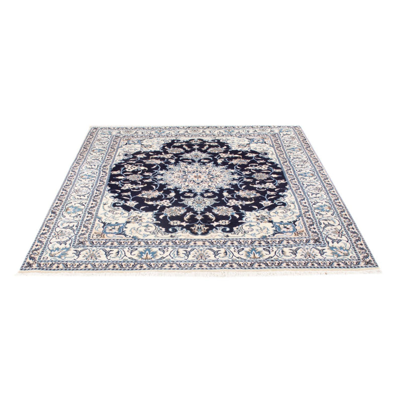 Perserteppich - Nain - Royal - 193 x 148 cm - dunkelblau