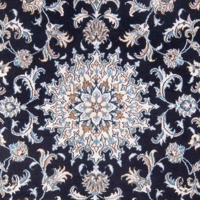 Perserteppich - Nain - Royal - 191 x 146 cm - dunkelblau