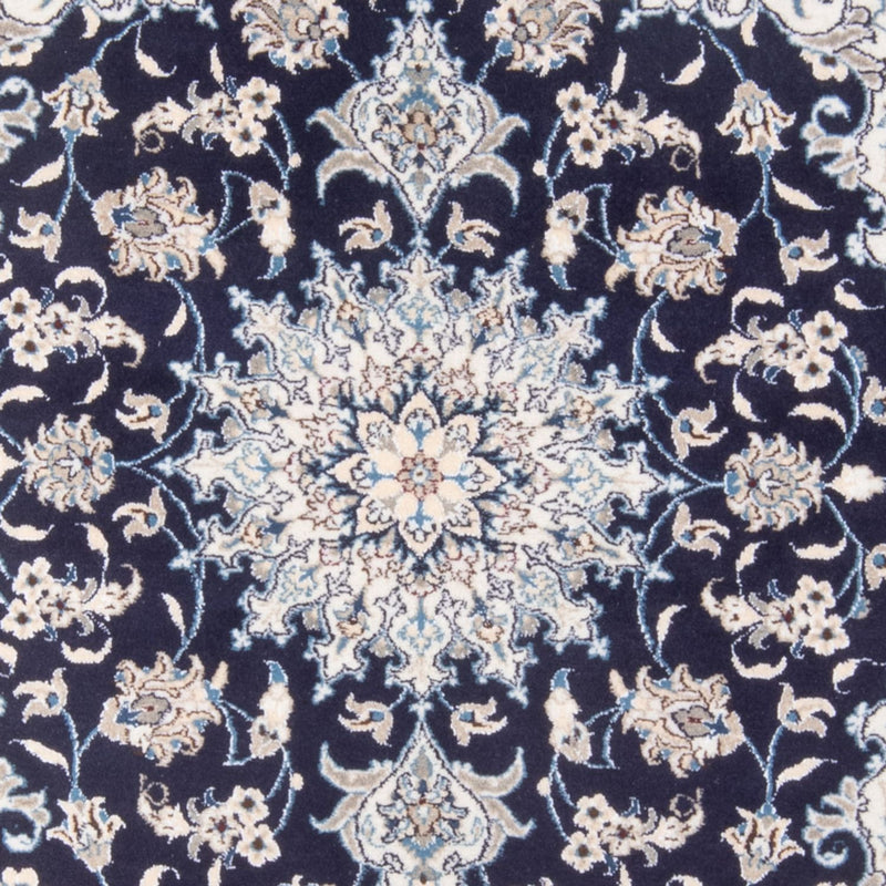 Perserteppich - Nain - Royal - 200 x 145 cm - dunkelblau