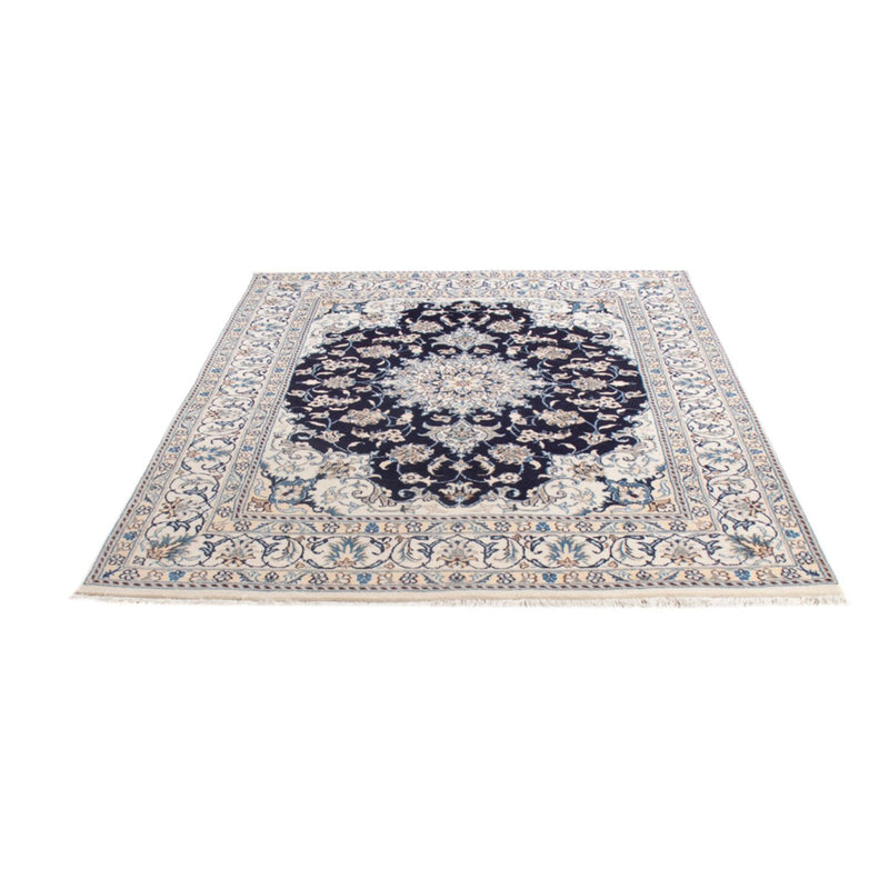 Perserteppich - Nain - Royal - 200 x 145 cm - dunkelblau