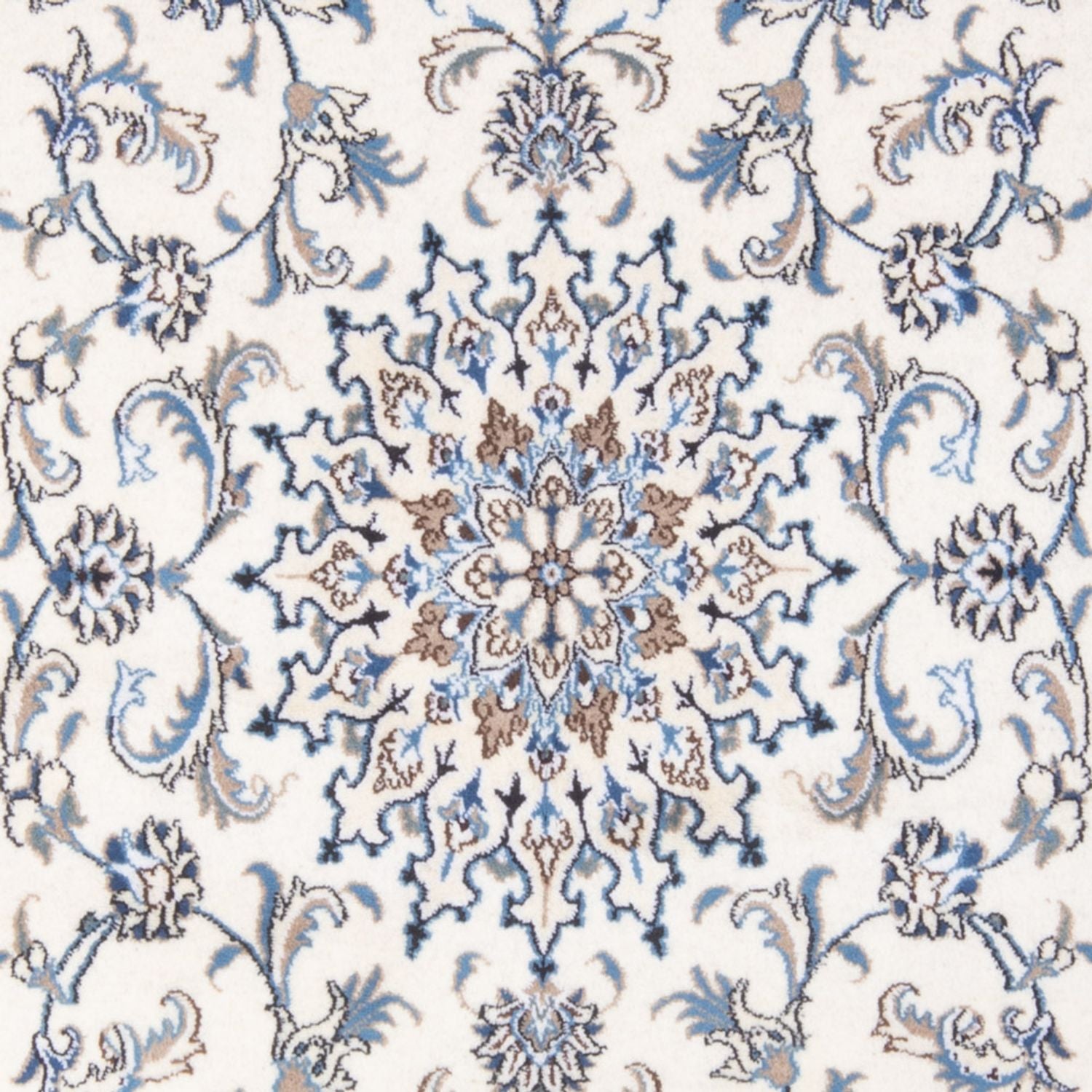 Perserteppich - Nain - Royal - 204 x 147 cm - creme